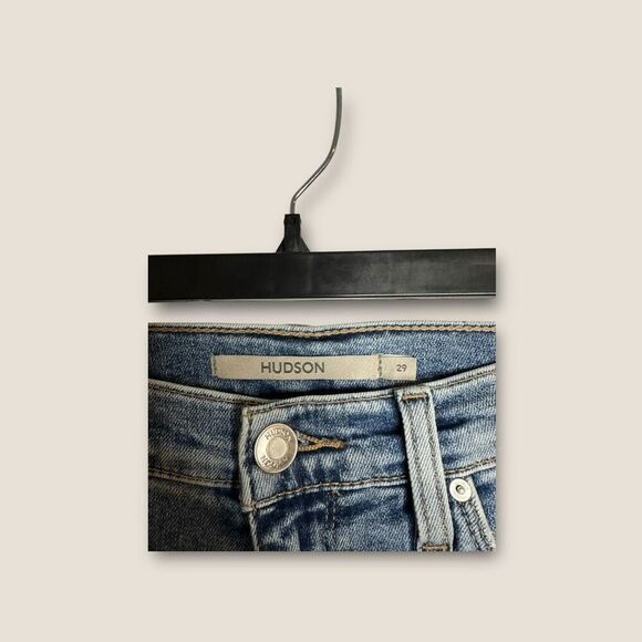 Hudson Barbara PME High Rise Ankle Jeans Light Wash Size 29 - Picture 8 of 10